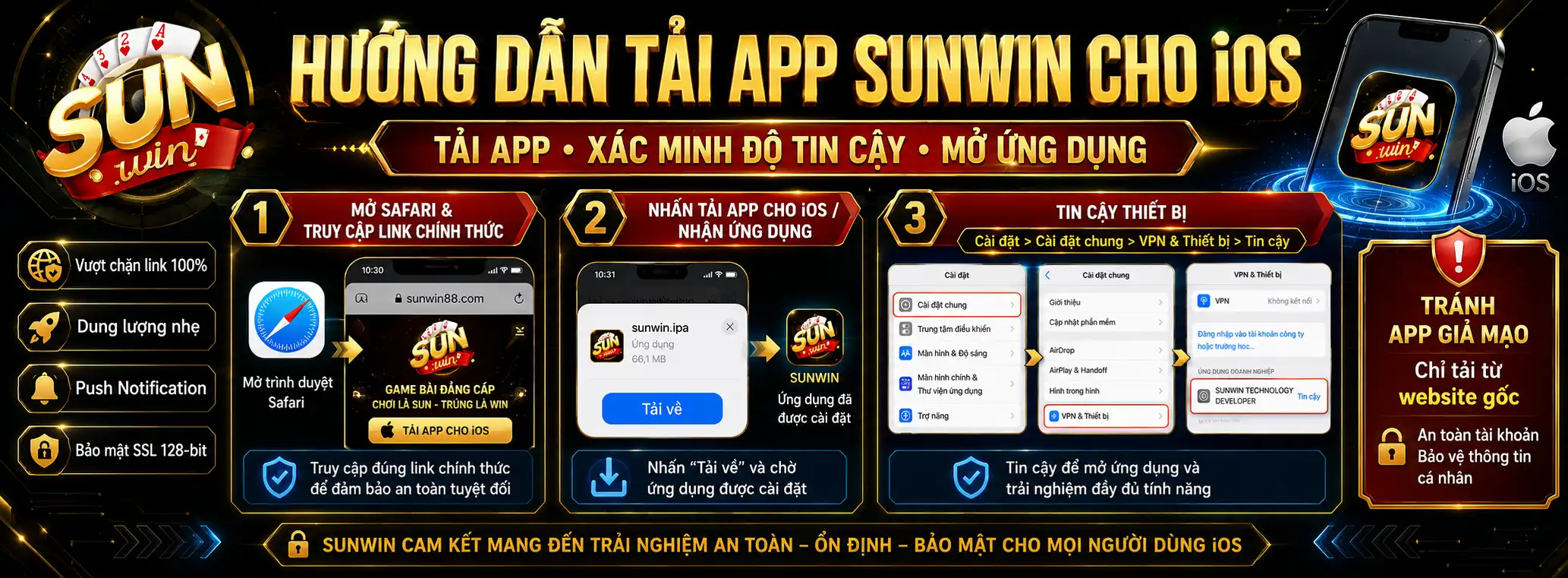 Hướng Dẫn Tải App Sunwin Cho iOS/Android Link Mới Không Bị Chặn 3 Hướng Dẫn Tải App Sunwin Cho Điện Thoại iOS Và Android Bản Mới Nhất